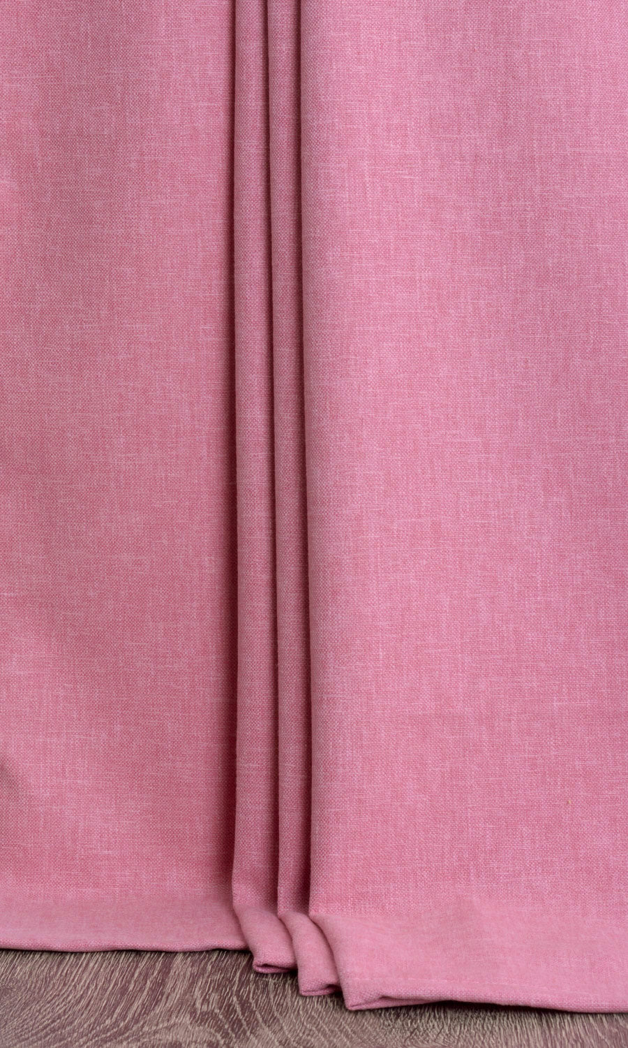 Linen-Blend Home Décor Fabric By the Yard (Watermelon Pink)