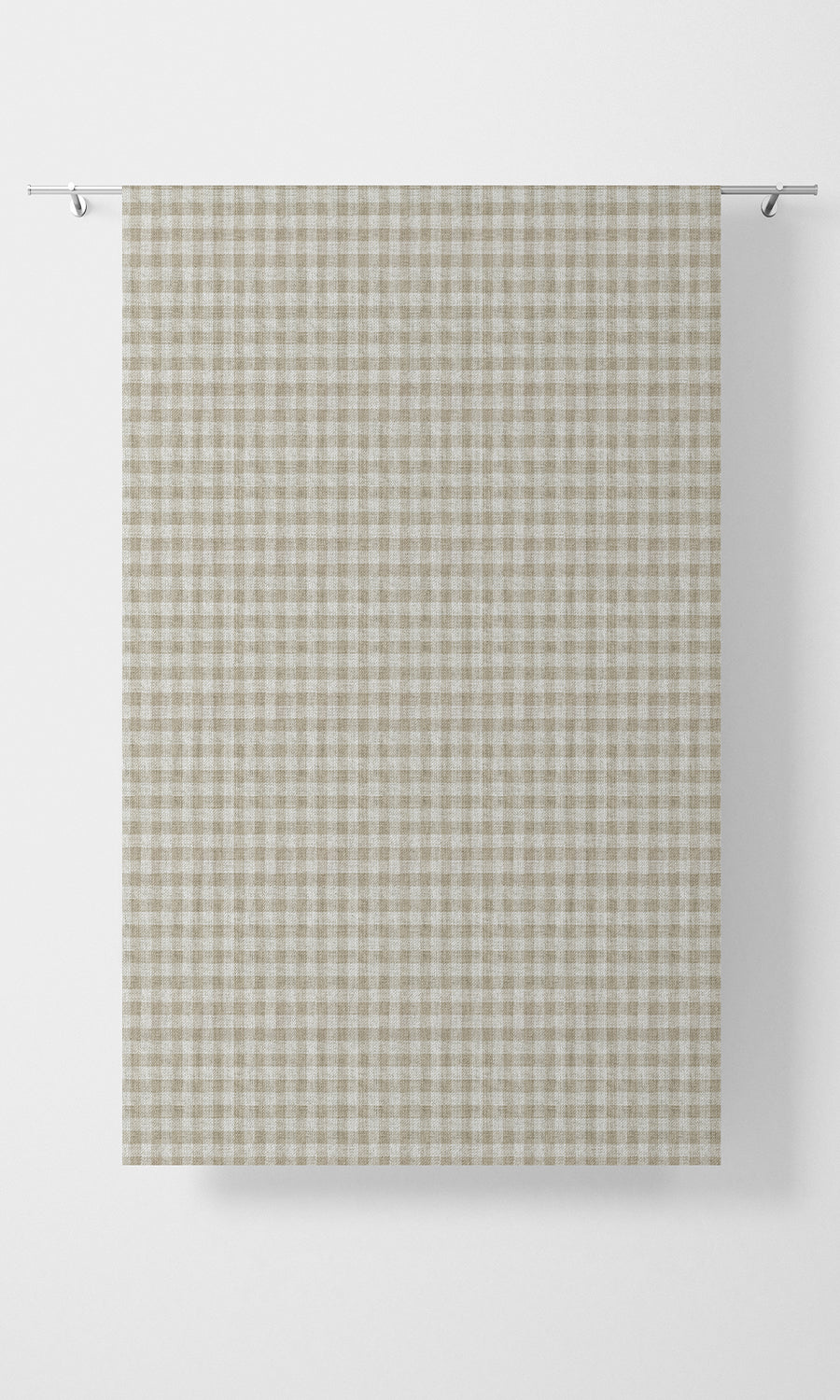 Modern Striped Home Textile Fabric Material Sample (Beige/ White)