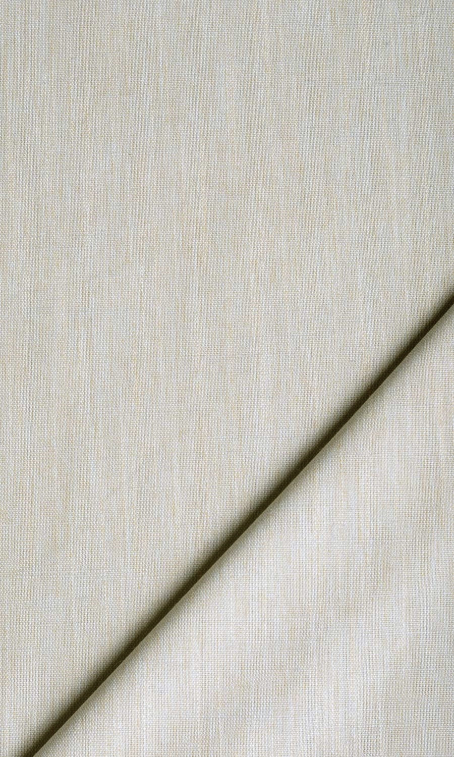 Plain Linen Texture Home Textile Fabric Material Sample (Pale Grey/ Ivory)
