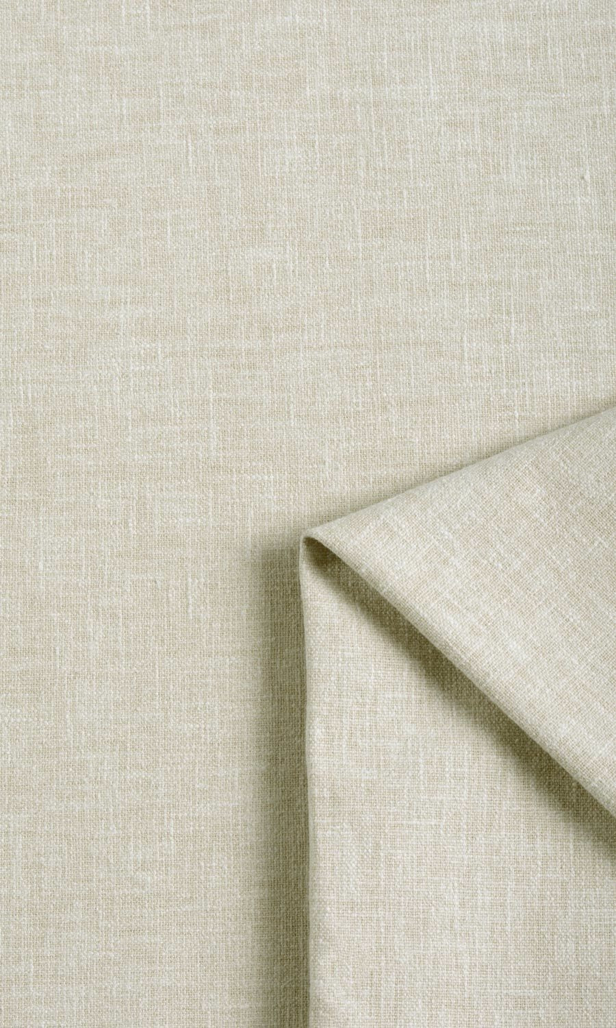 Poly-Cotton Blend Window Treatments Fabric By the Yard (Pale Beige)