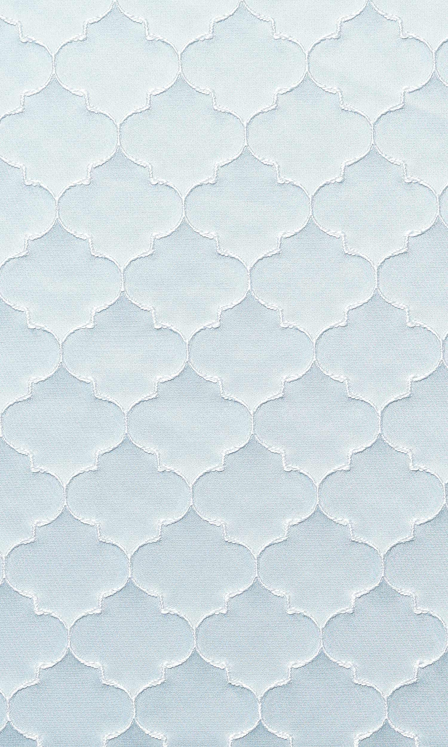 Silk Blend Home Textile Fabric Material Sample (Pastel Blue)