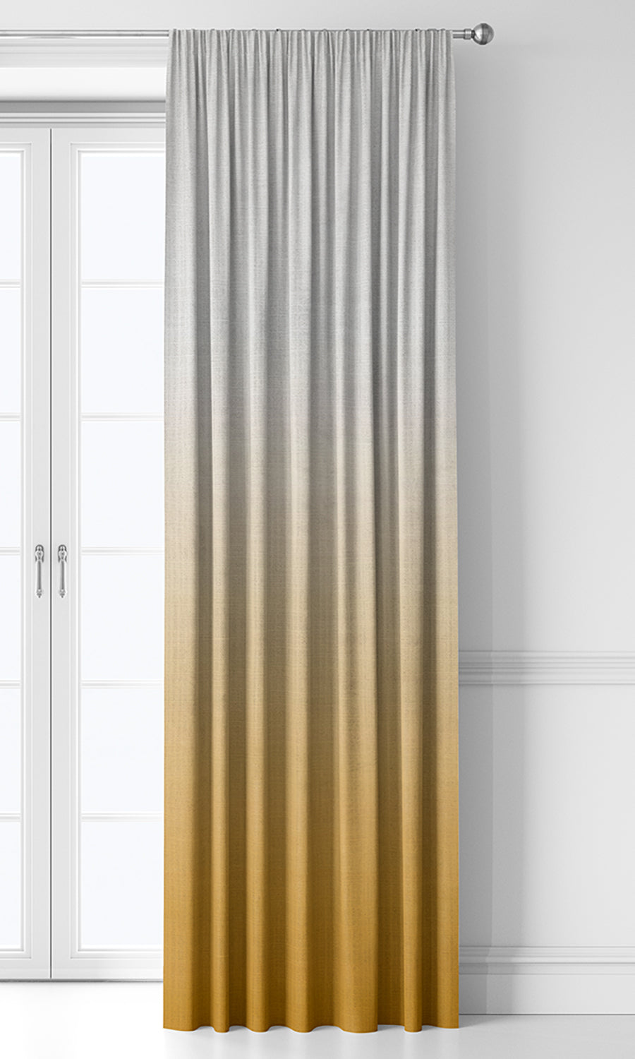 2-Tone Ombre Home Décor Fabric By the Yard (Yellow)