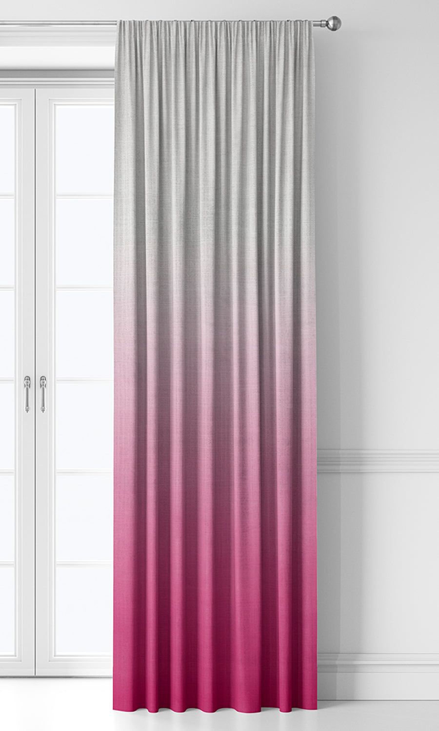 2-Tone Ombre Home Décor Fabric By the Yard (Pink)