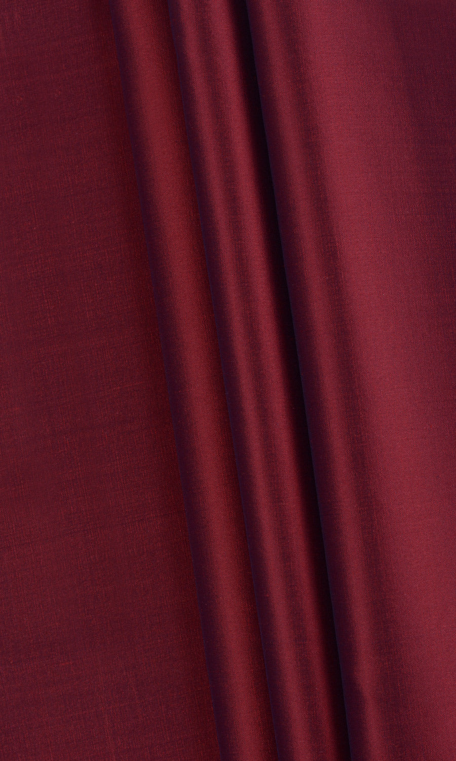 Shantung Silk Fabric Sample for Curtains & Drapes (Crimson Red)