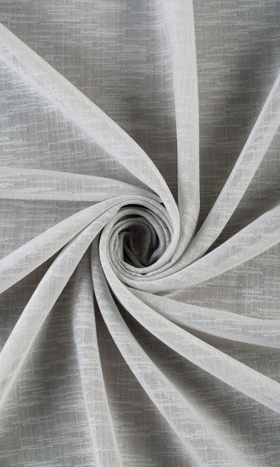 Textured Sheer Fabric Material By the Yard (Pale Gray)