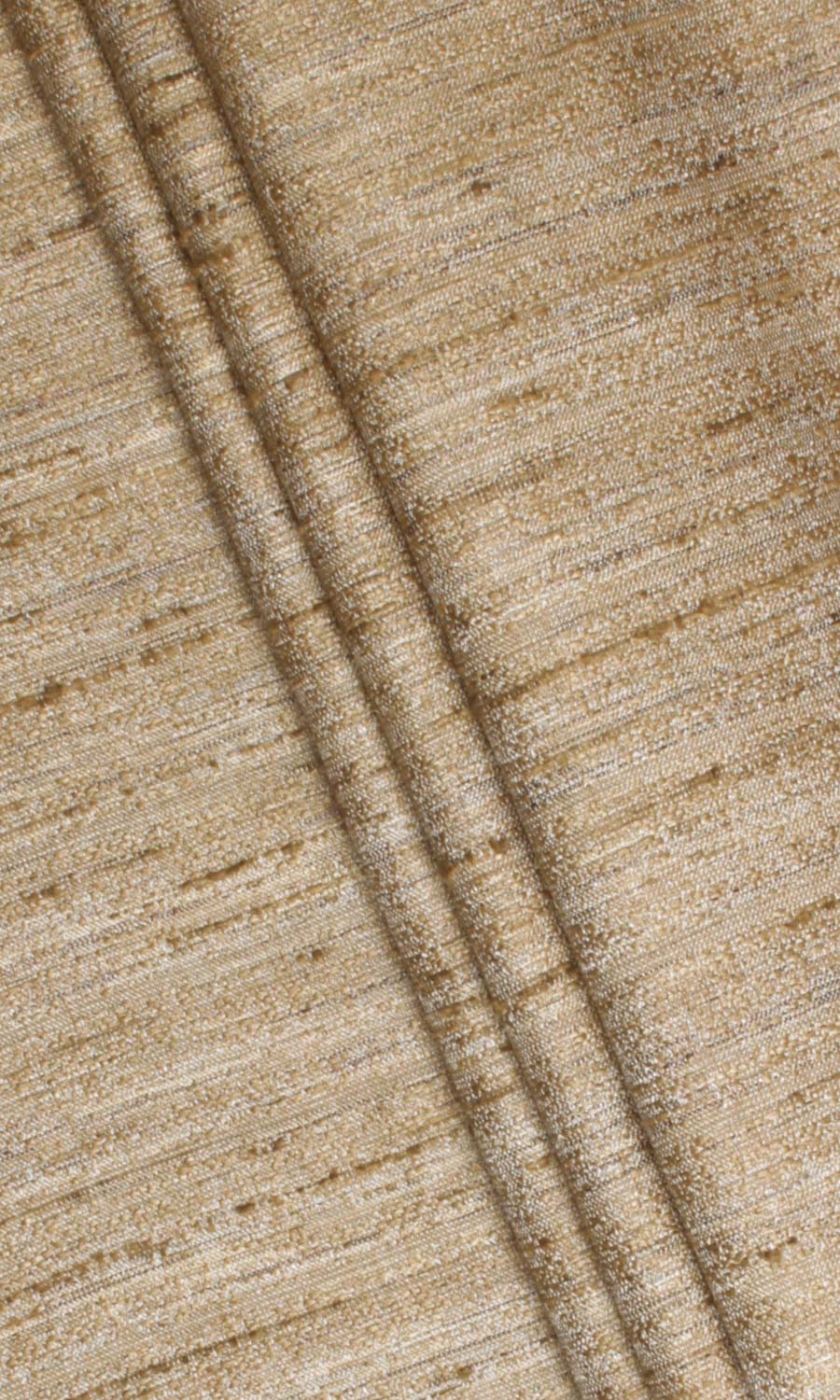 Faux Silk Textured Home Décor Fabric By the Yard (Golden Beige)