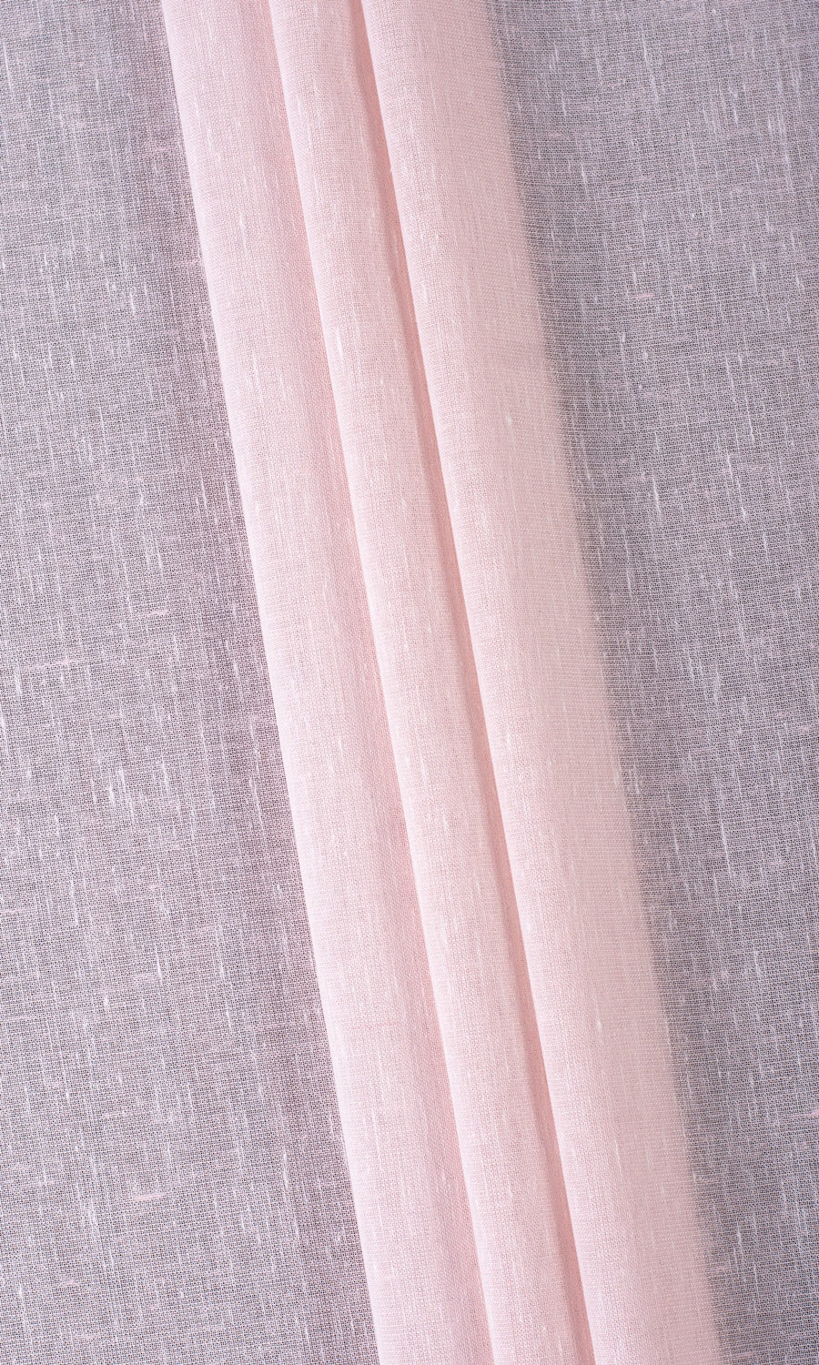 Plain Sheer Fabric Material By the Yard (Powder Pink)