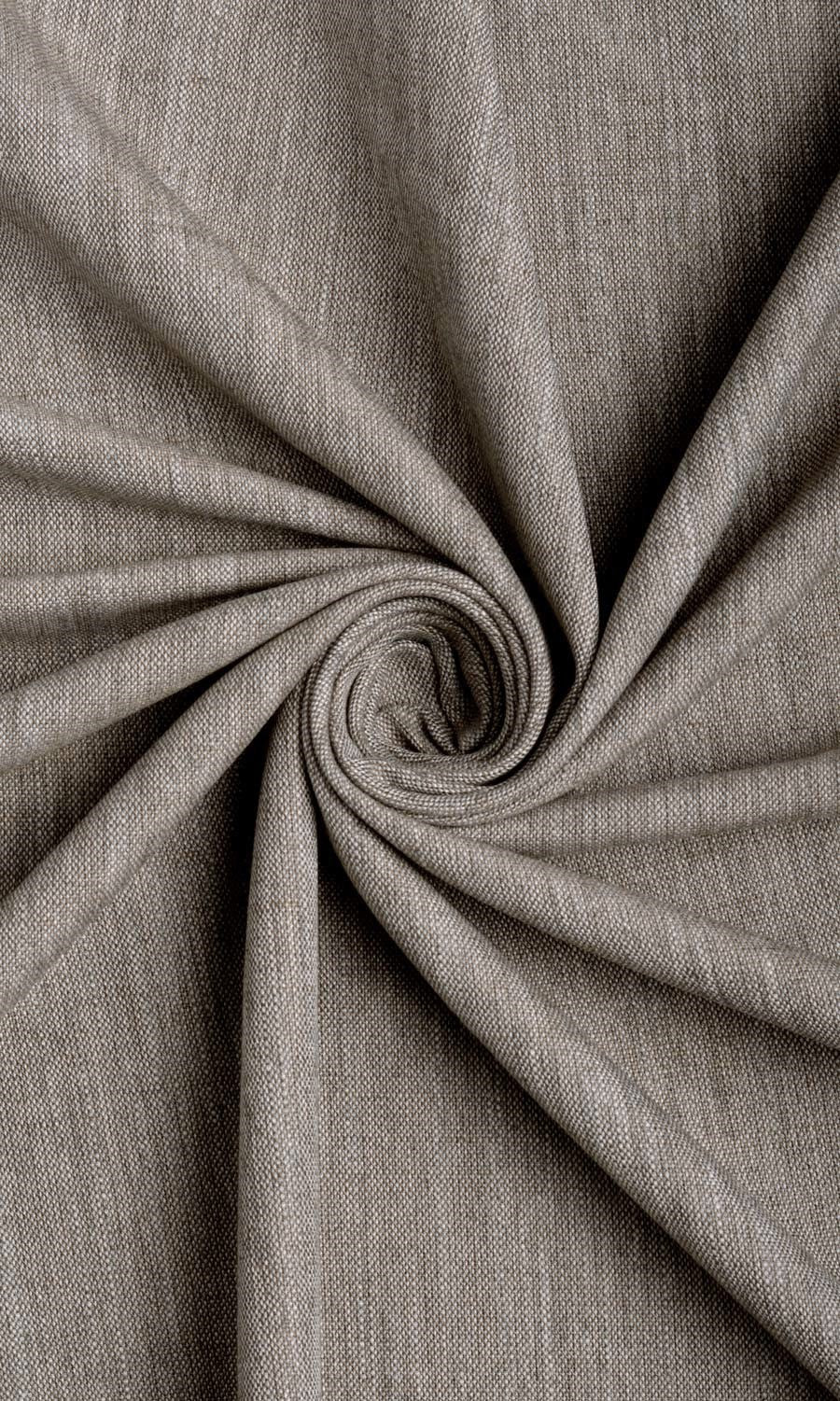 Plain Linen Texture Home Décor Fabric By the Yard (Taupe/ Brown)