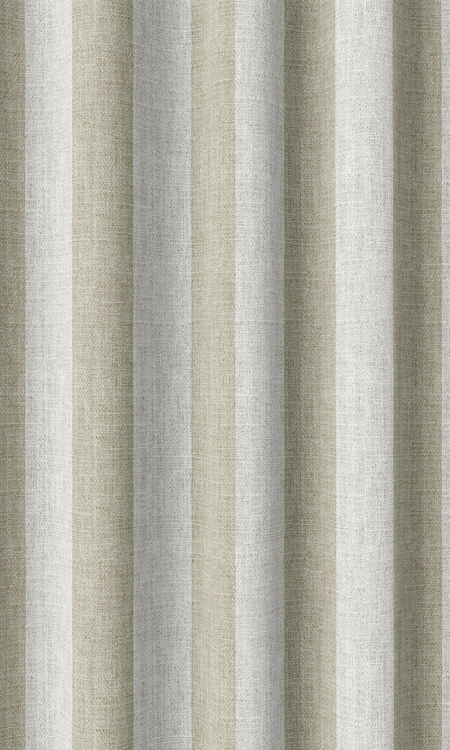 Modern Striped Home Décor Fabric By the Metre (Beige/ White)