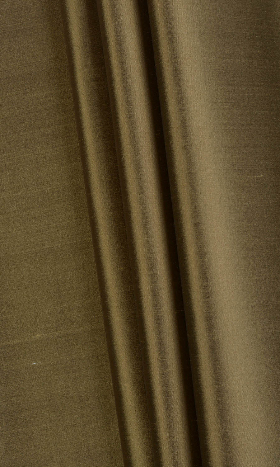 Shantung Silk Fabric By the Yard for Curtains & Drapes (Dark Olive Green)