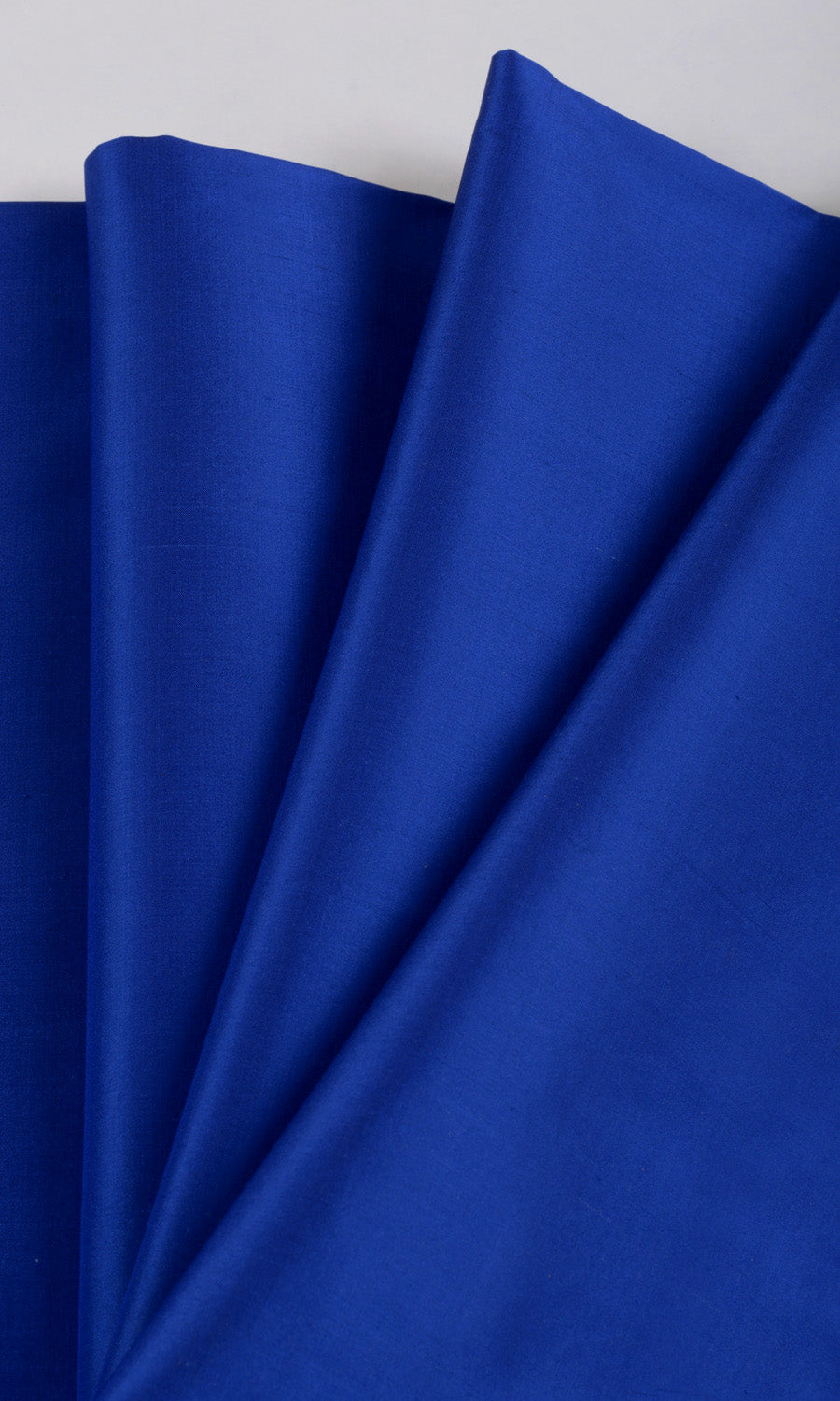 Shantung Silk Free Fabric Material Sample (Sapphire Blue)