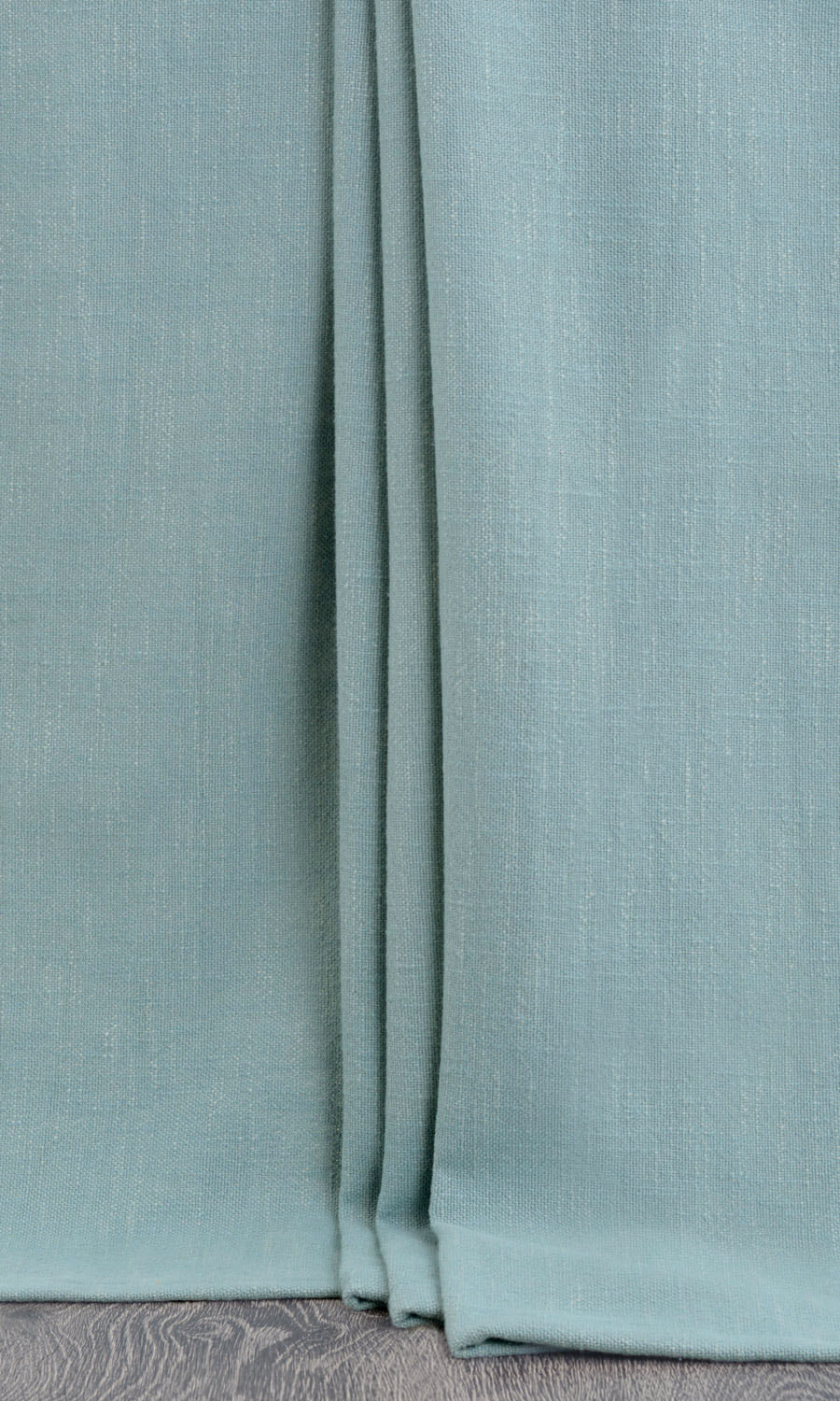Plain Cotton Window Treatments Fabric Sample (Blue)