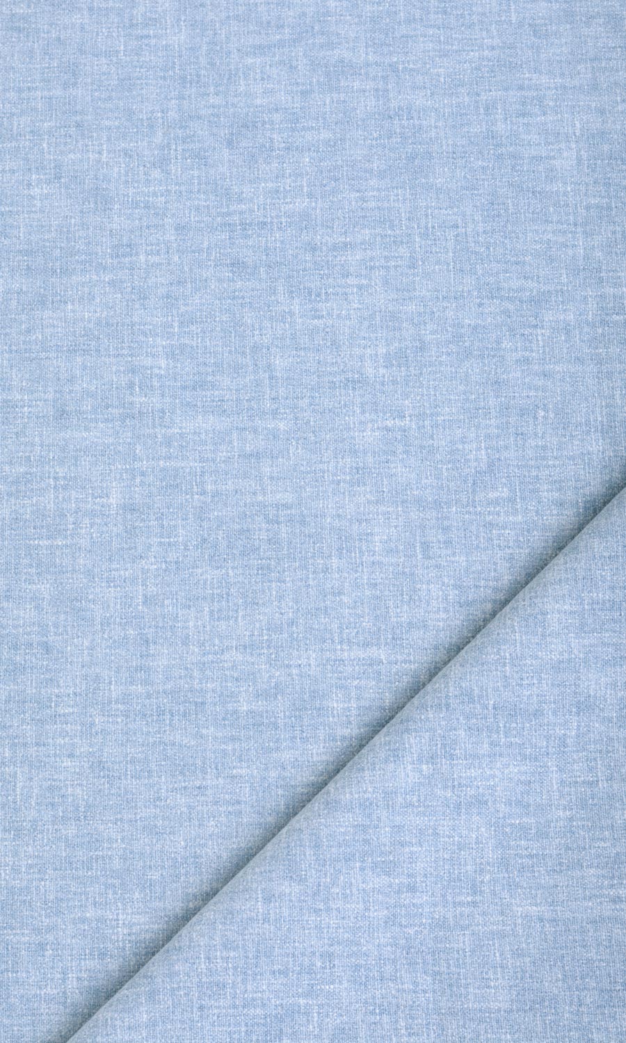 Poly-Cotton Blend Home Textile Fabric Material Sample (Blue)