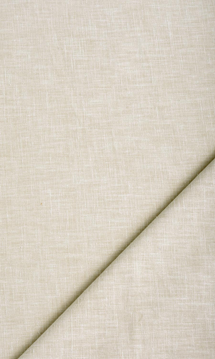 Poly-Cotton Blend Home Textile Fabric Material By the Yard (Pale Beige)