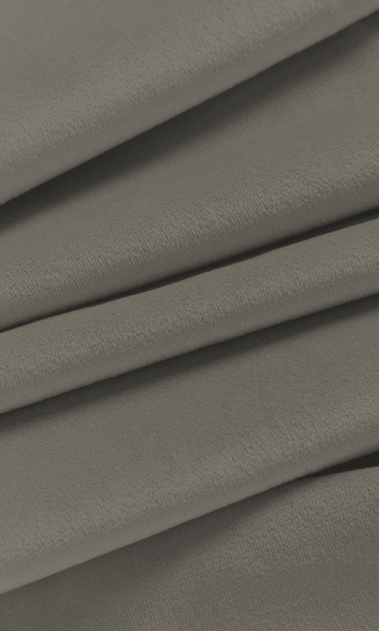 Velvet Home Décor Fabric By the Yard (Grey)