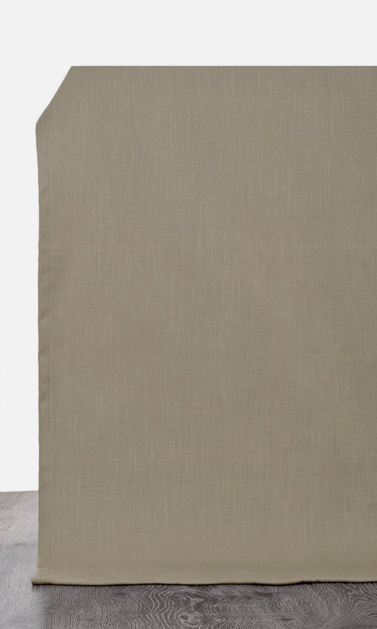 Poly-Cotton Blend Home Décor Fabric By the Yard (Coffee Brown)