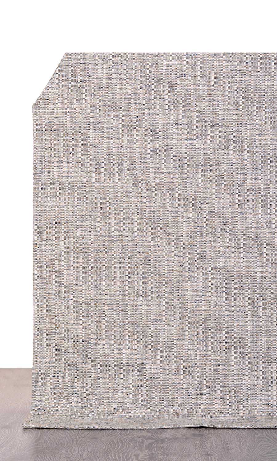 Textured  Home Textile Fabric Material Sample (Beige/ Brown)