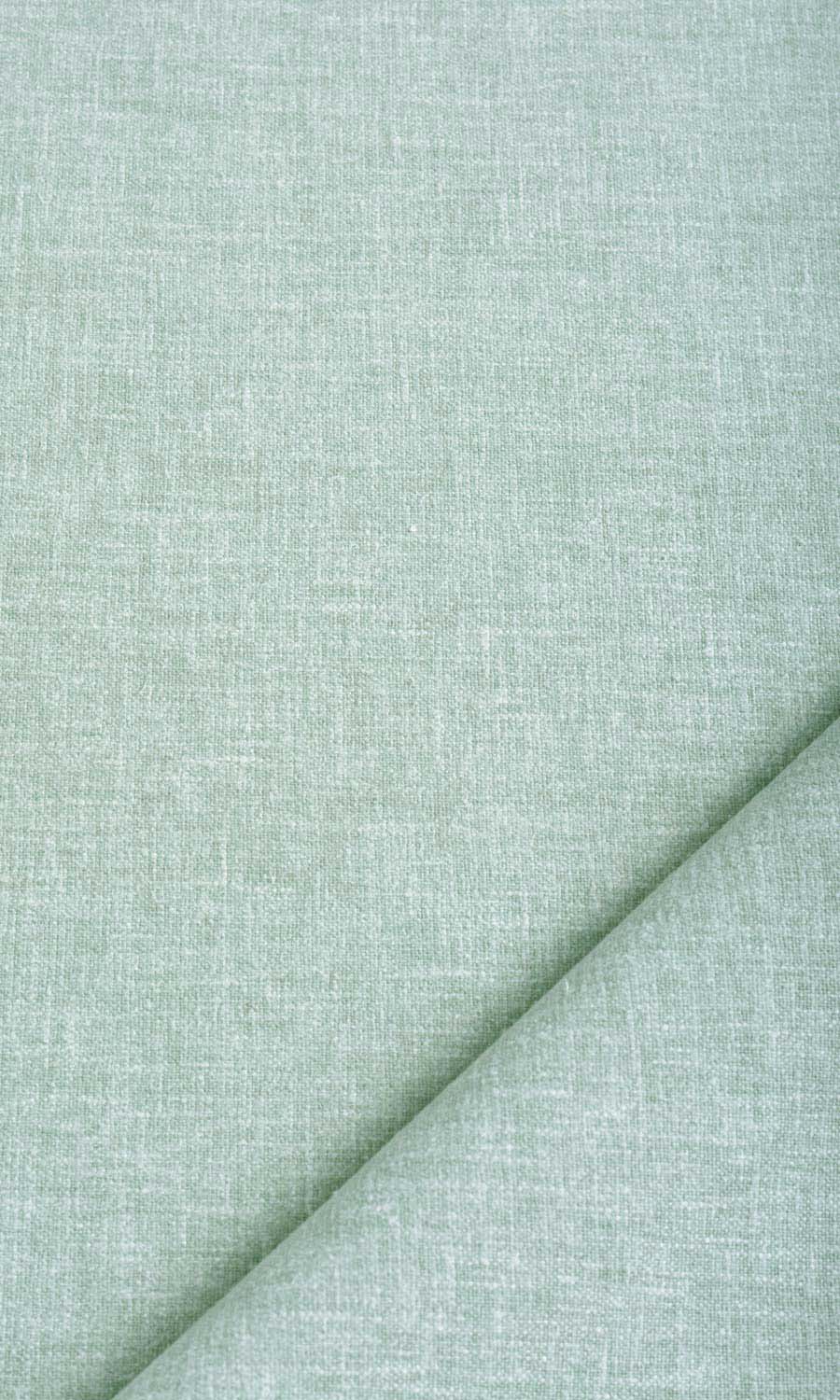 Poly-Cotton Blend Home Textile Fabric Material By the Yard (Mint Blue/ Green)