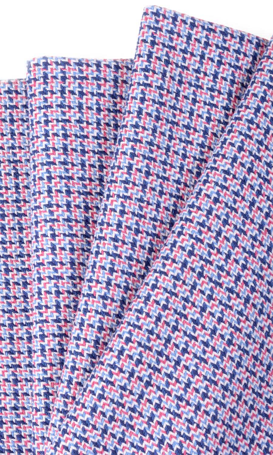 Basketweave Free Fabric Material Sample (Violet/ Purple/ Pink)