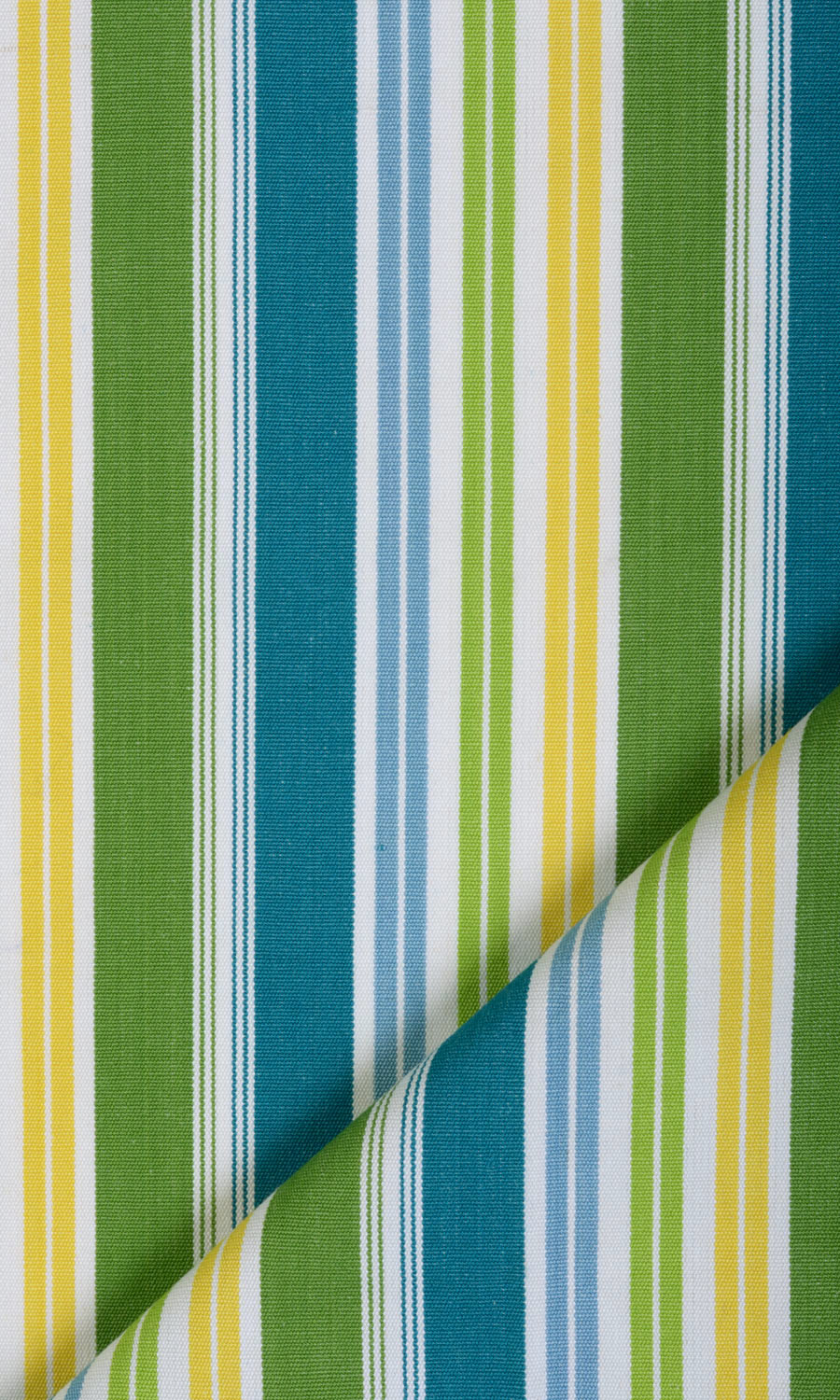 Cotton Fabric Sample for Curtains & Drapes (Blue/ Green/ Yellow)