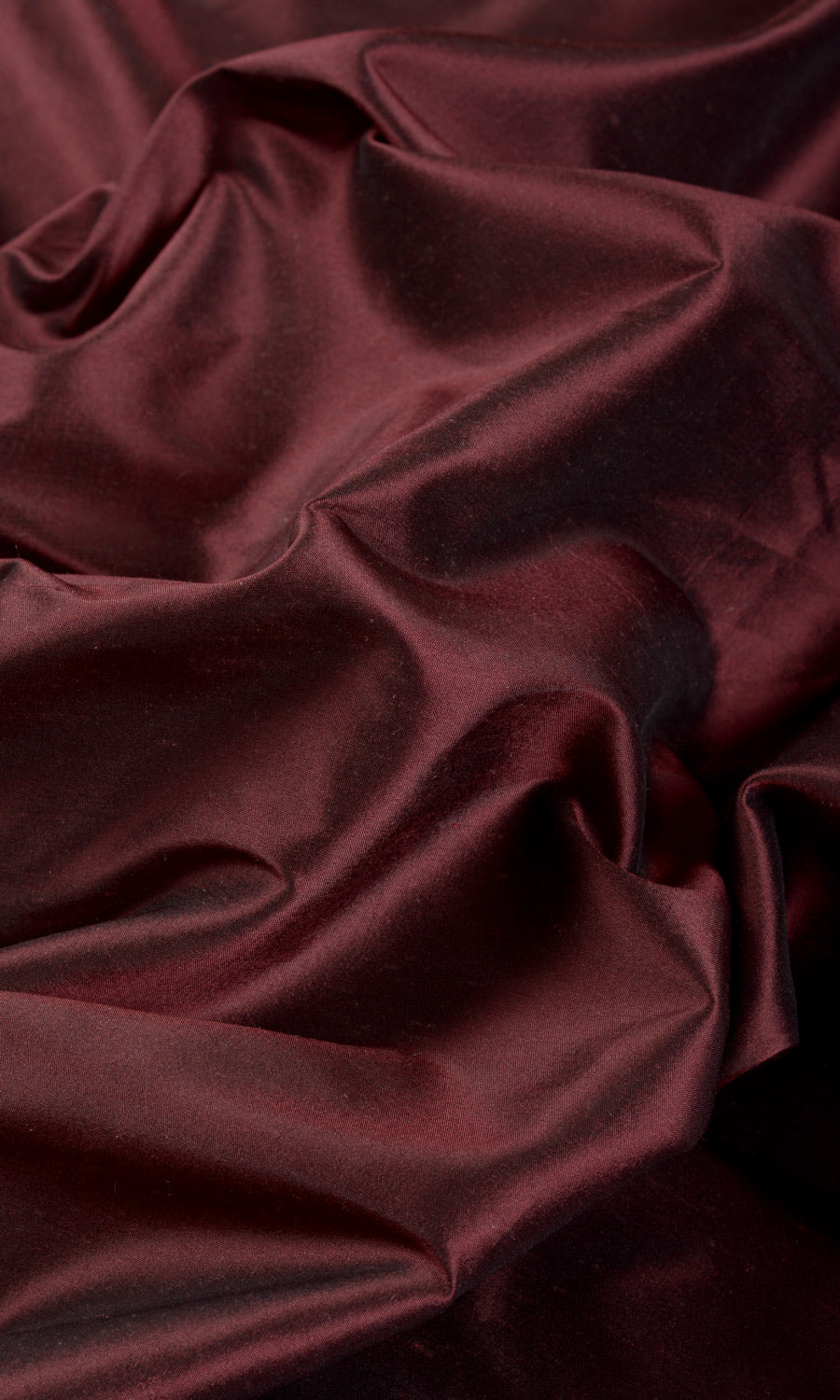 Shantung Silk Fabric Sample for Curtains & Drapes (Wine Red/ Maroon)