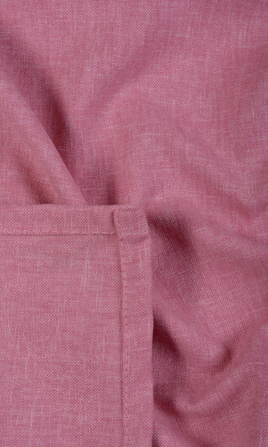 Linen-Blend Fabric Material By the Yard (Watermelon Pink)