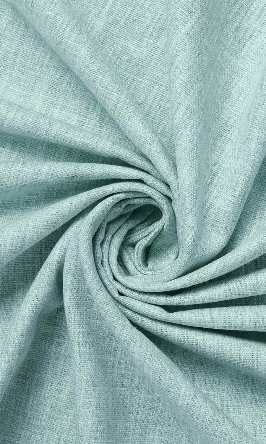 Cotton Blend Home Décor Fabric By the Yard (Turquoise Blue)