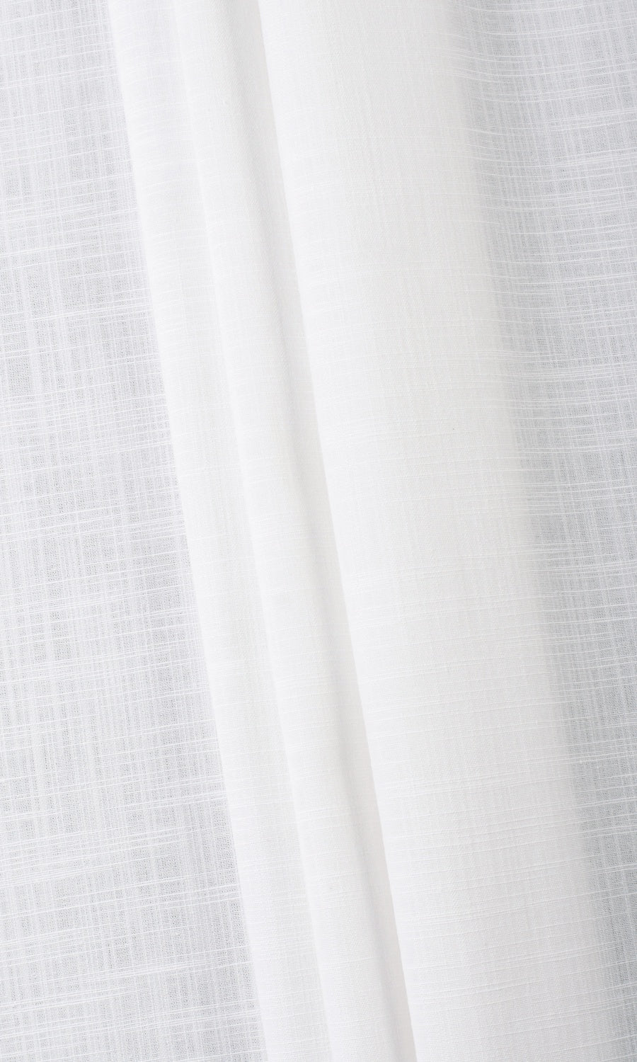 Linen-Texture Fabric Material By the Yard (White)