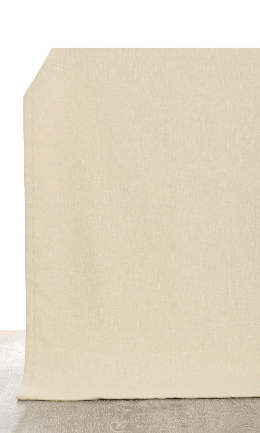 Linen Blend Home Textile Fabric Material Sample (Beige)