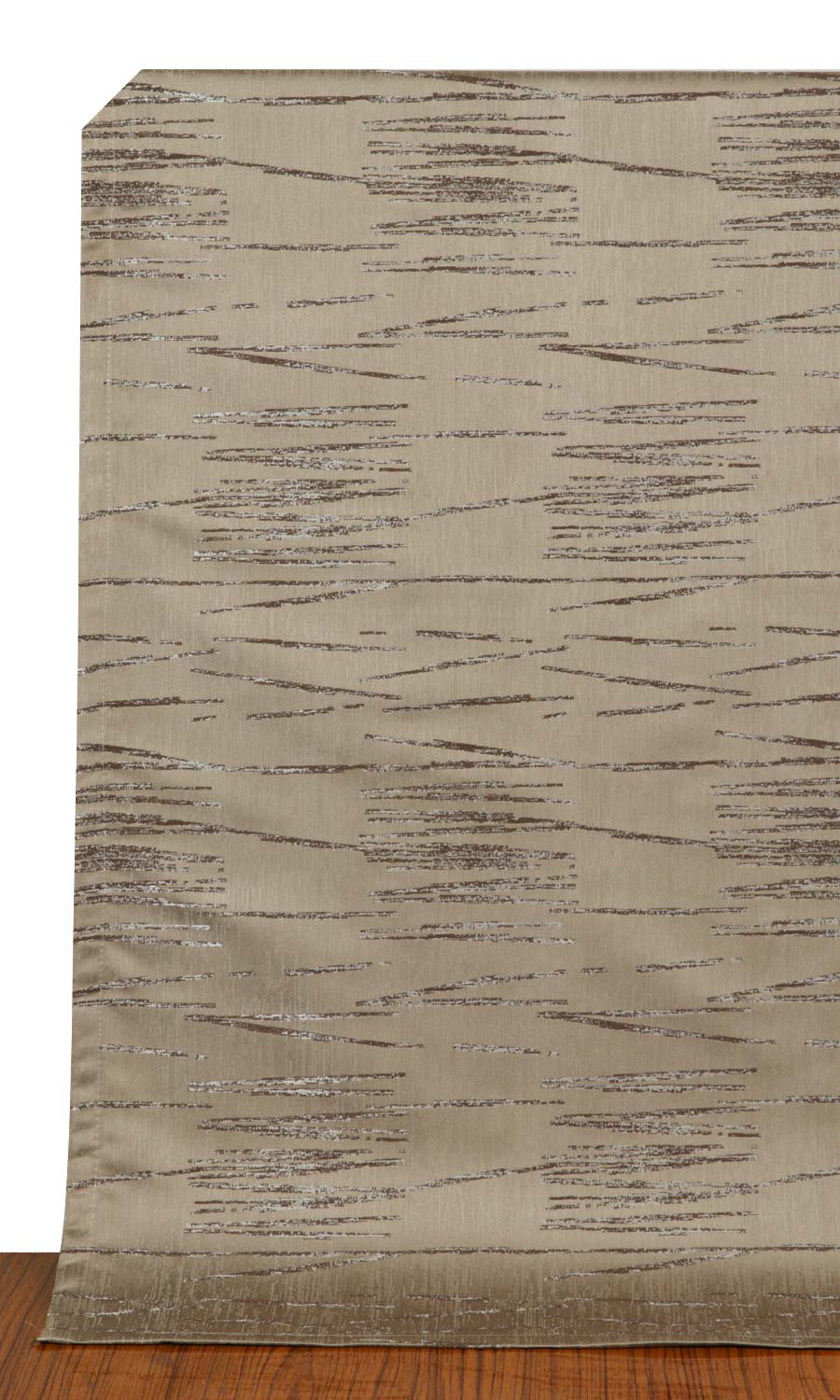 Abstract Patterned Home Textile Fabric Material By the Yard (Mocha Coffee)