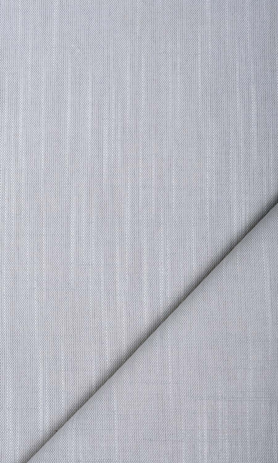 Plain Linen Texture Fabric By the Yard for Curtains & Drapes (Silver Grey)