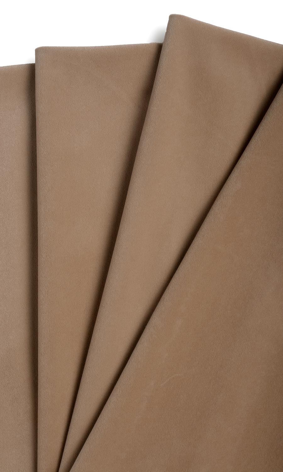 Velvet Window Treatments Fabric By the Yard (Brown)