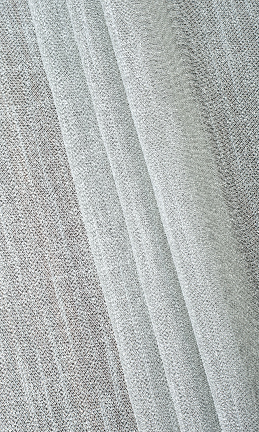 Textured Sheer Fabric Material By the Yard (Ice Grey-Blue)