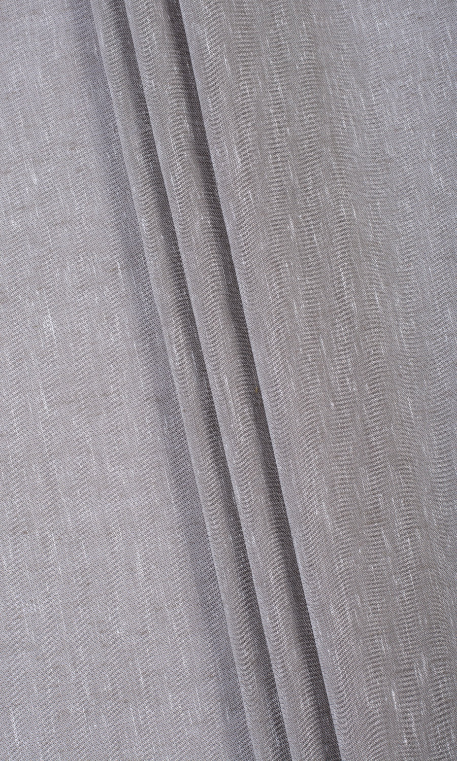 Plain Sheer Window Treatments Fabric Sample (Warm Grey)