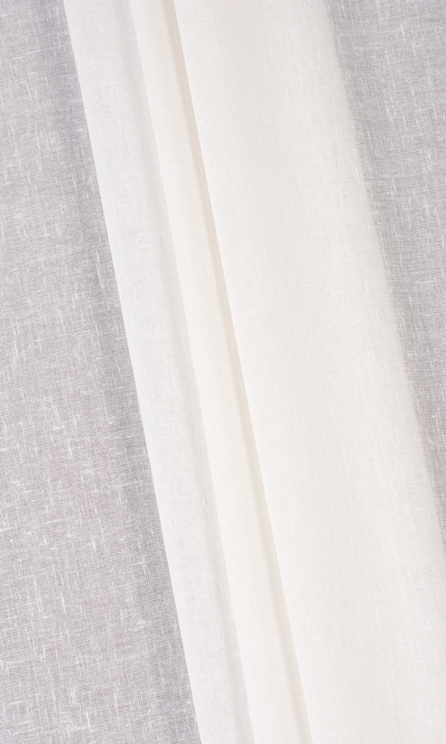 Plain Sheer Window Treatments Fabric By the Yard (Cream)