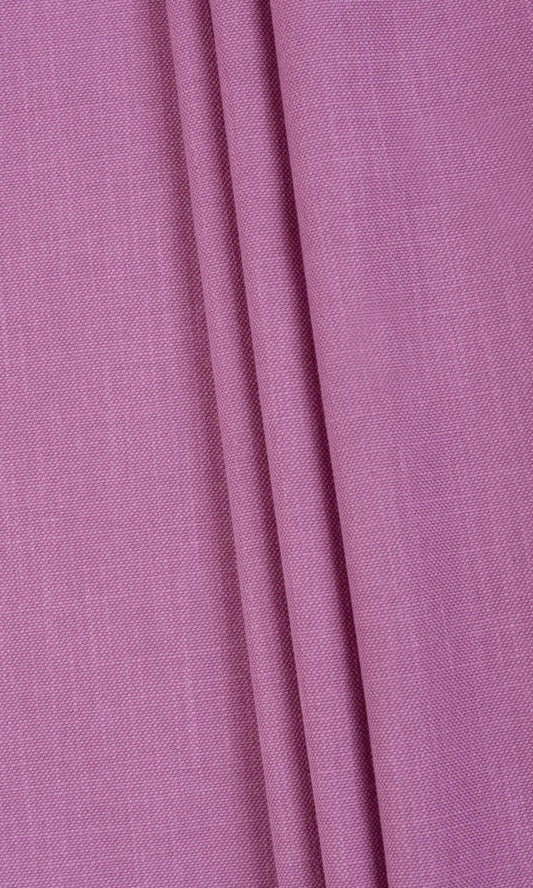 Poly-Cotton Home Décor Fabric By the Yard (Fuchsia Pink/ Purple)