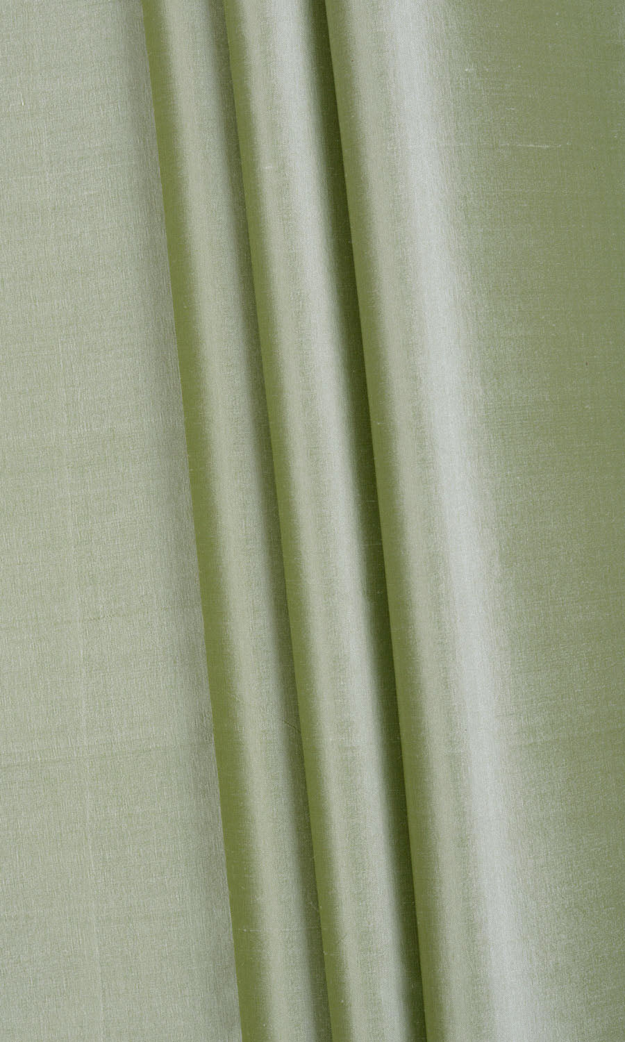 Shantung Silk Fabric Sample for Curtains & Drapes (Celadon Green)