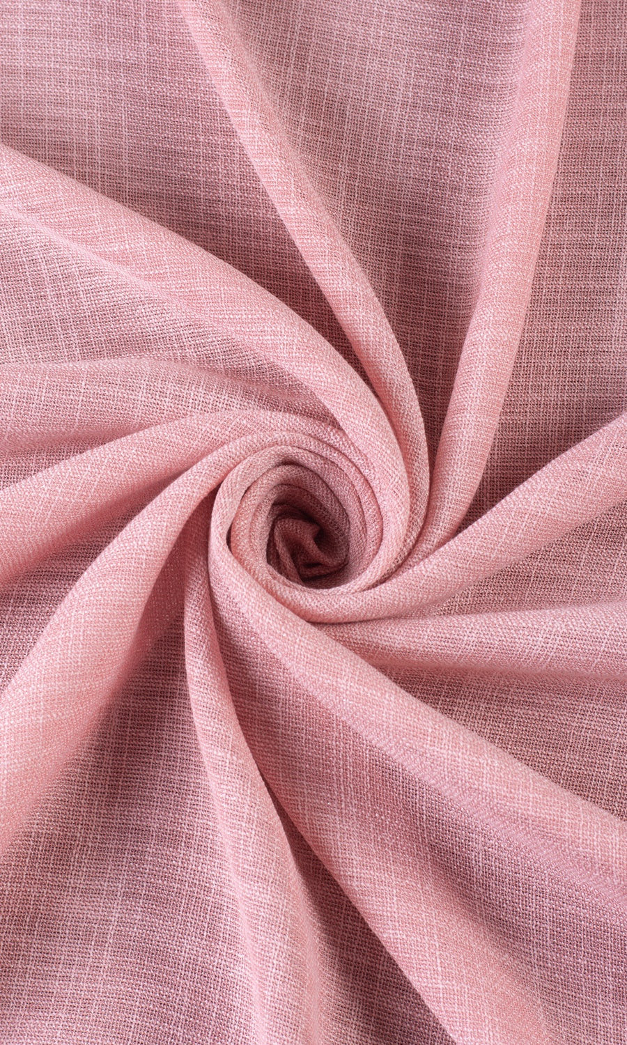 Textured Sheer Window Treatments Fabric Sample (Pink)