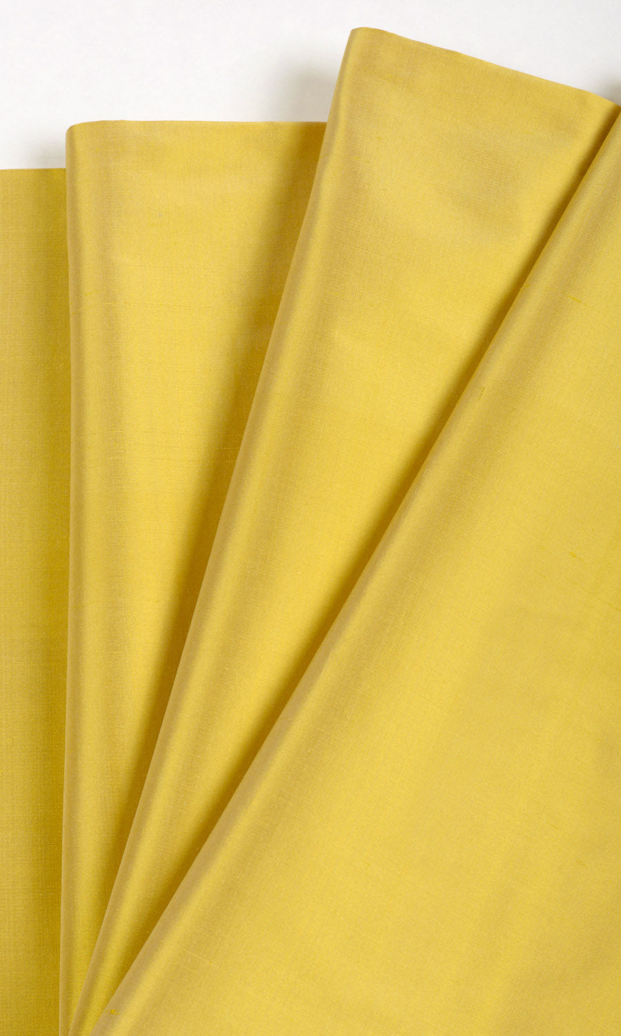 Shantung Silk Curtains (Yellow) Extra Long Short Wide