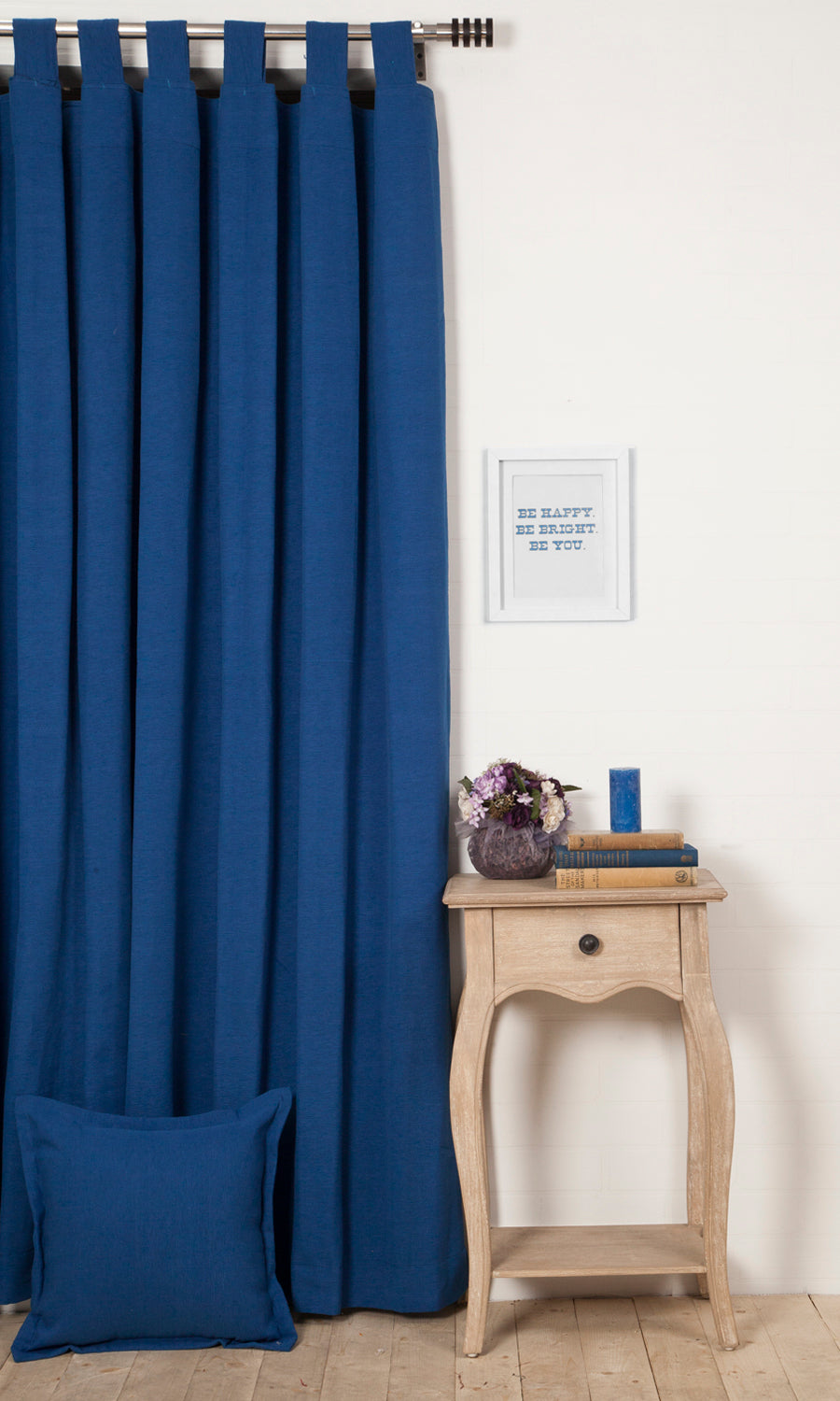 Cotton Home Décor Fabric By the Metre (Blue)