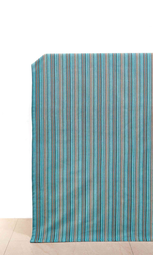 Cotton Home Décor Fabric By the Yard (Blue)