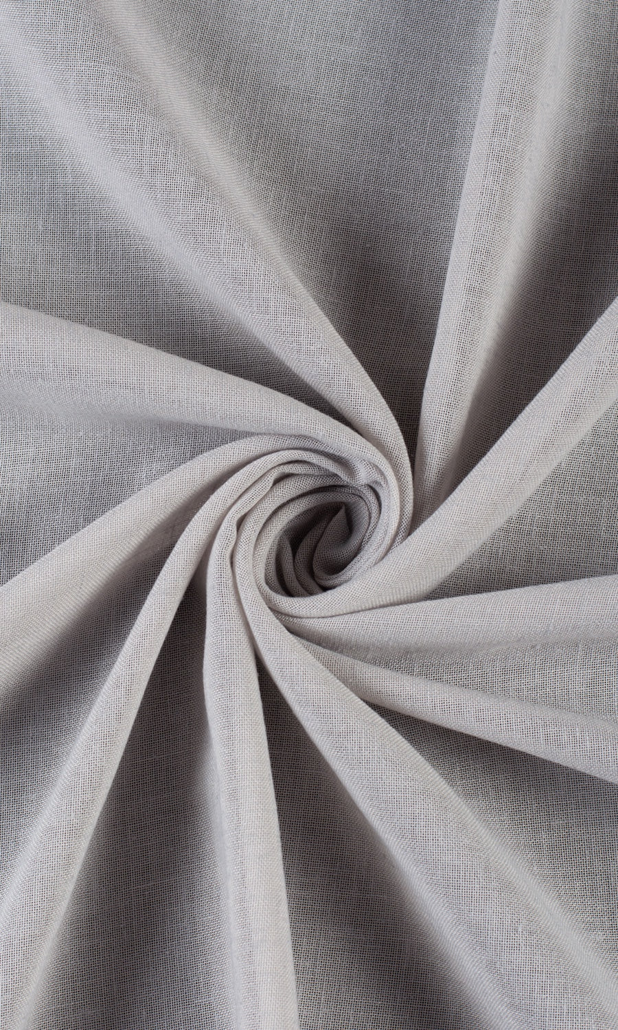 Plain Sheer Home Décor Fabric By the Yard (Cool Gray)