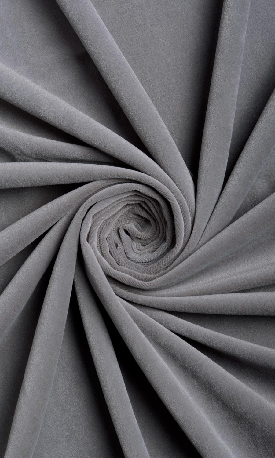 Velvet Home Décor Fabric By the Yard (Slate Grey)
