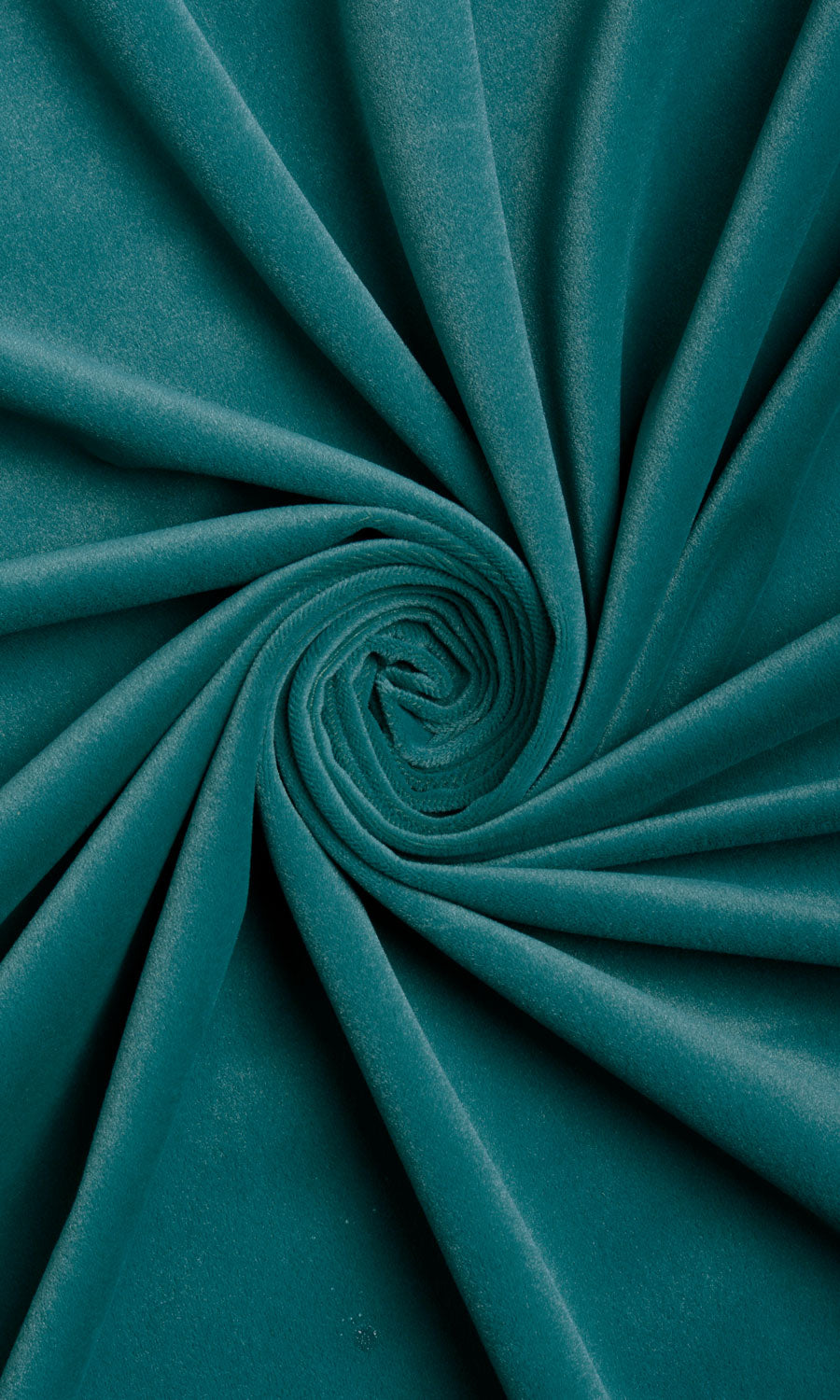 Velvet Home Décor Fabric By the Yard (Teal Blue/ Green)