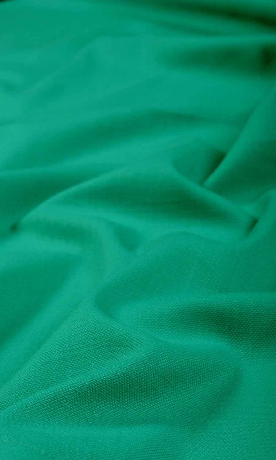 Poly-Cotton Home Textile Fabric Material By the Yard (Green)