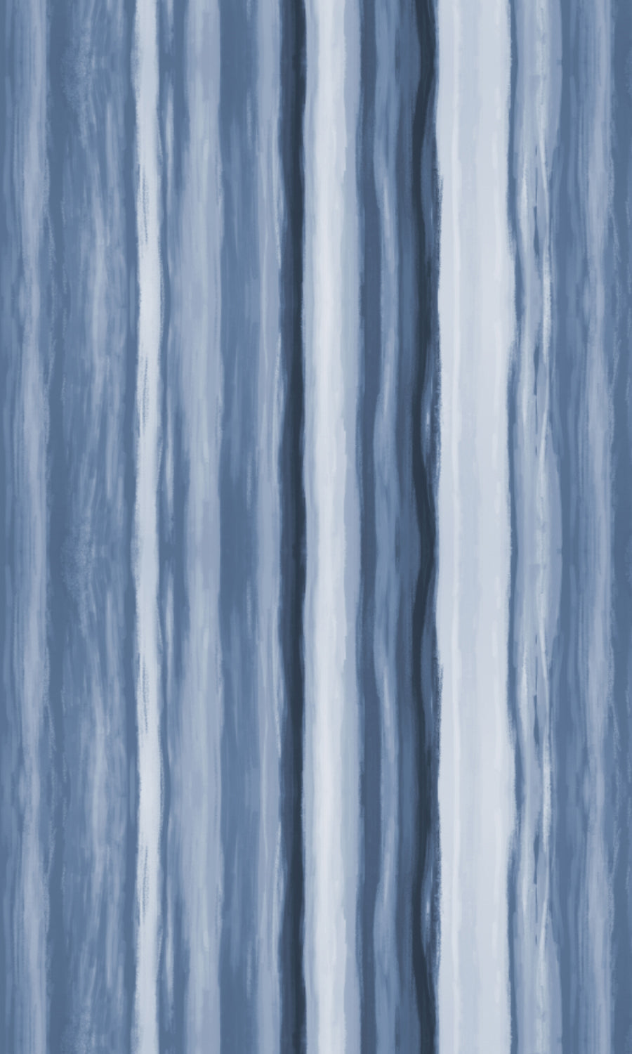 Modern Striped Home Textile Fabric Material By the Yard (Cobalt/ Denim Blue)