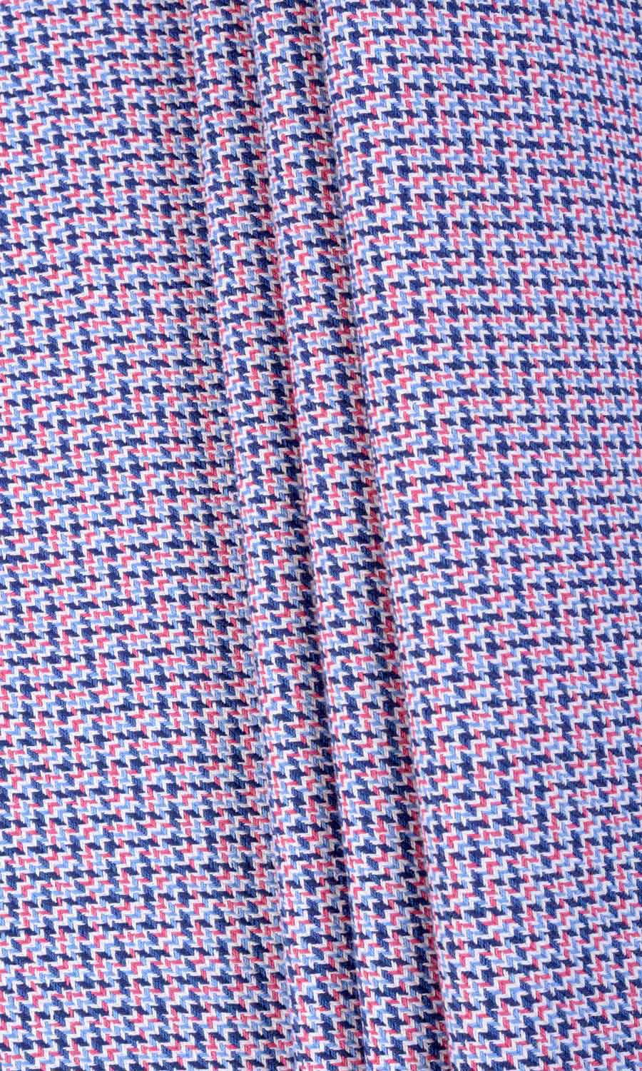 Basketweave Home Textile Fabric Material Sample (Violet/ Purple/ Pink)