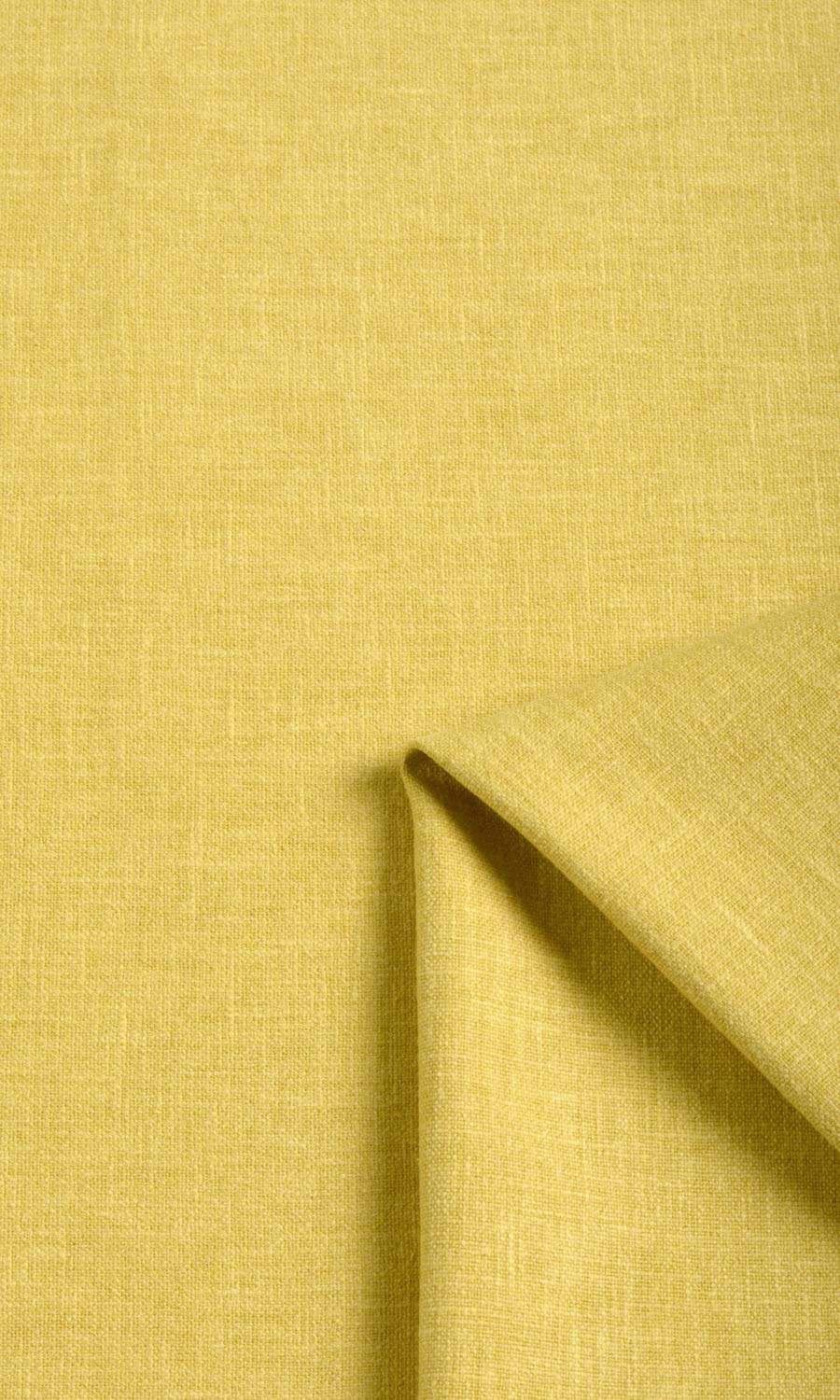 Poly-Cotton Fabric Material By the Yard (Cornflower Yellow)