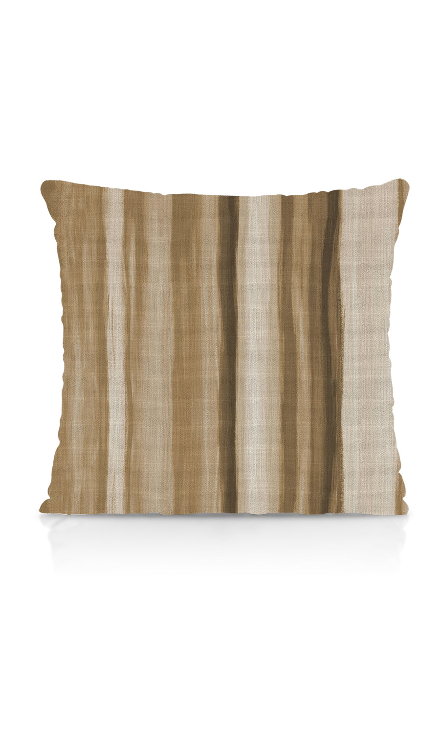 Modern Striped Print Home Textile Fabric Material By the Metre (Brown/ Beige)