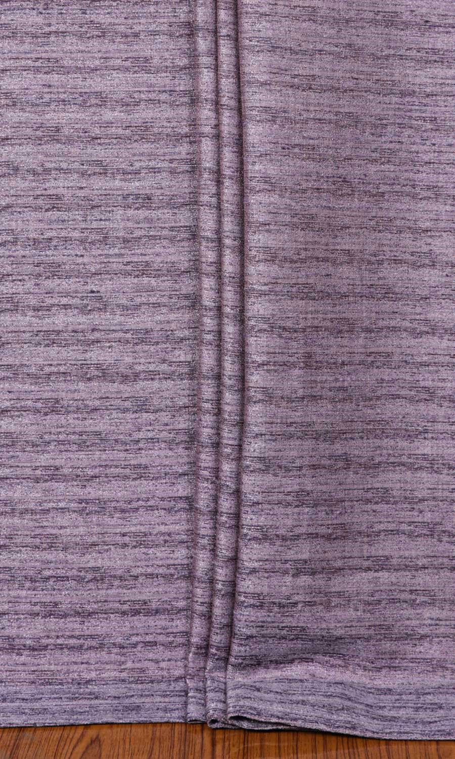 Faux Silk Textured Home Textile Fabric Material By the Yard (Purple)